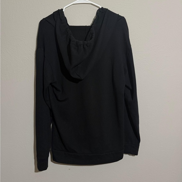 Pink VS University of Washington Huskies Rhinestone Lightweight Hoodie Pullover - Picture 6 of 7